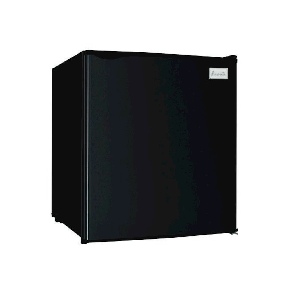 1.6 Cu. Ft. Compact Refrigerator with Chiller Compartment, Black. Picture 1