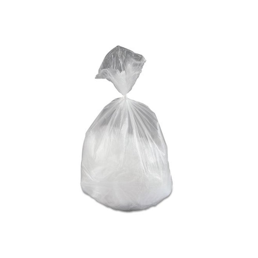 High-Density Commercial Can Liners, 16 gal, 5 mic, 24" x 33", Natural, Perforated Roll, 50 Bags/Roll, 20 Rolls/Carton. Picture 2