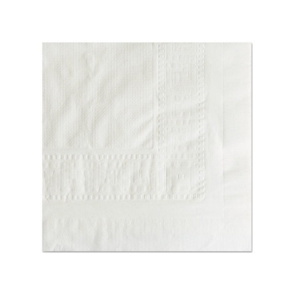 Cellutex Table Covers, Tissue/Polylined, 54" x 108", White, 25/Carton. Picture 1