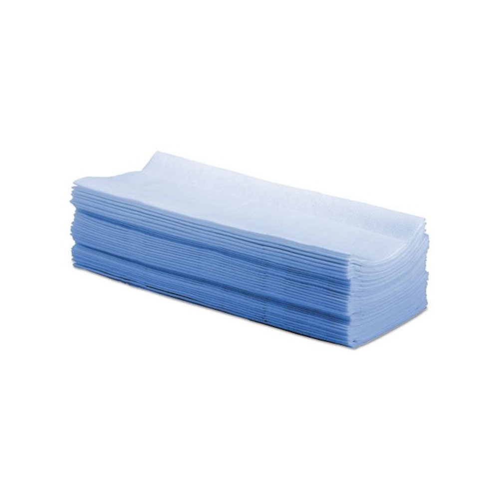 Hydrospun Wipers, 8.26 x 16.75, Blue, 100 Wipes/Box, 10 Boxes/Carton. Picture 2