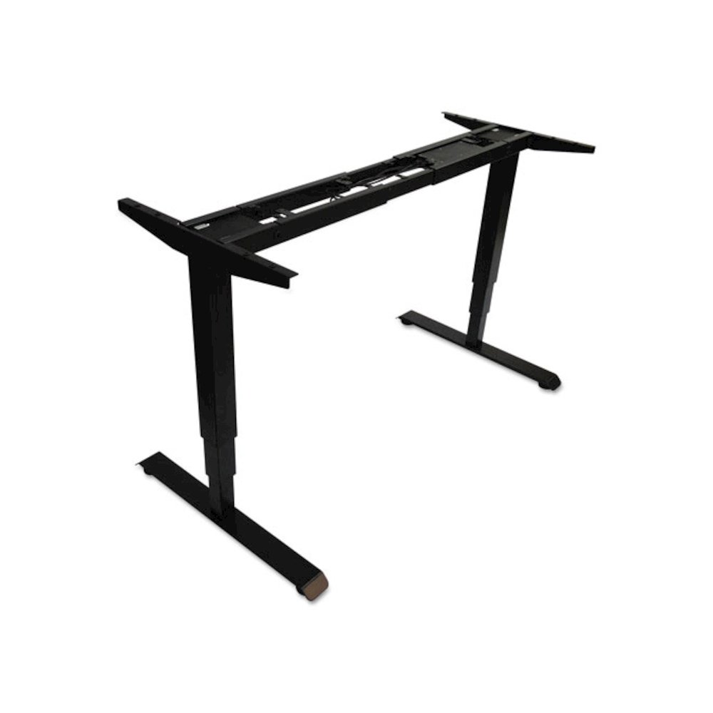 Alera AdaptivErgo Sit-Stand 3-Stage Electric Height-Adjustable Table Base w/Memory Control, 48.06 x 24.35 x 25 to 50.7,Black. Picture 6