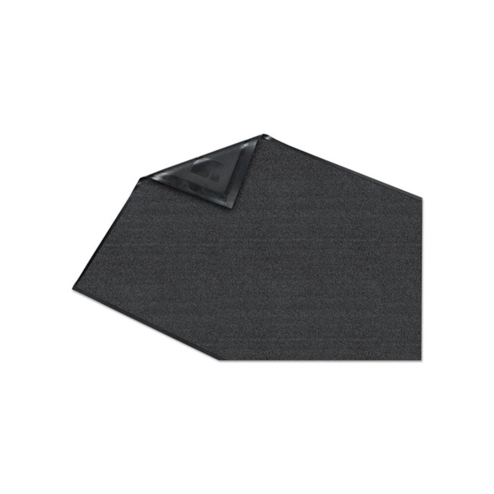 Platinum Series Walk-Off Indoor Wiper Mat, Rectangular, Gray Carpeted Surface, 48" x 72". Picture 2