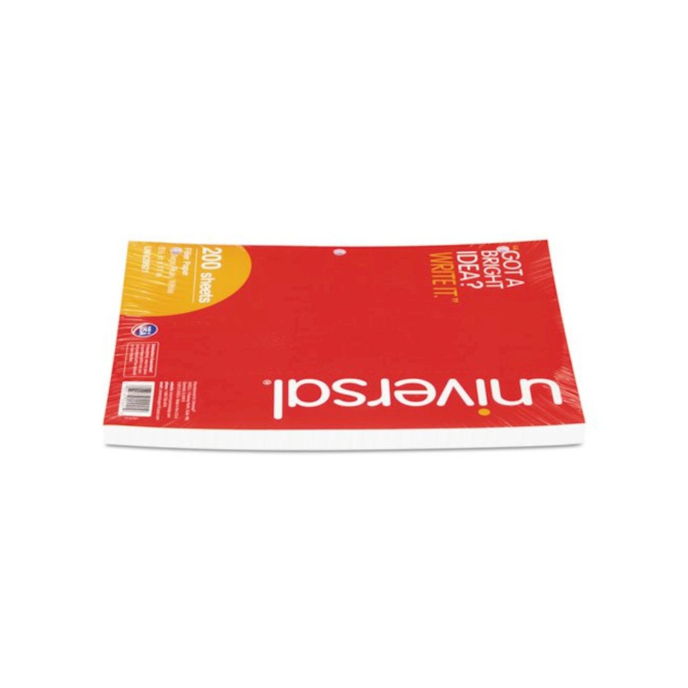 Filler Paper, 3-Hole, 8.5 x 11, Medium/College Rule, 200/Pack. Picture 3