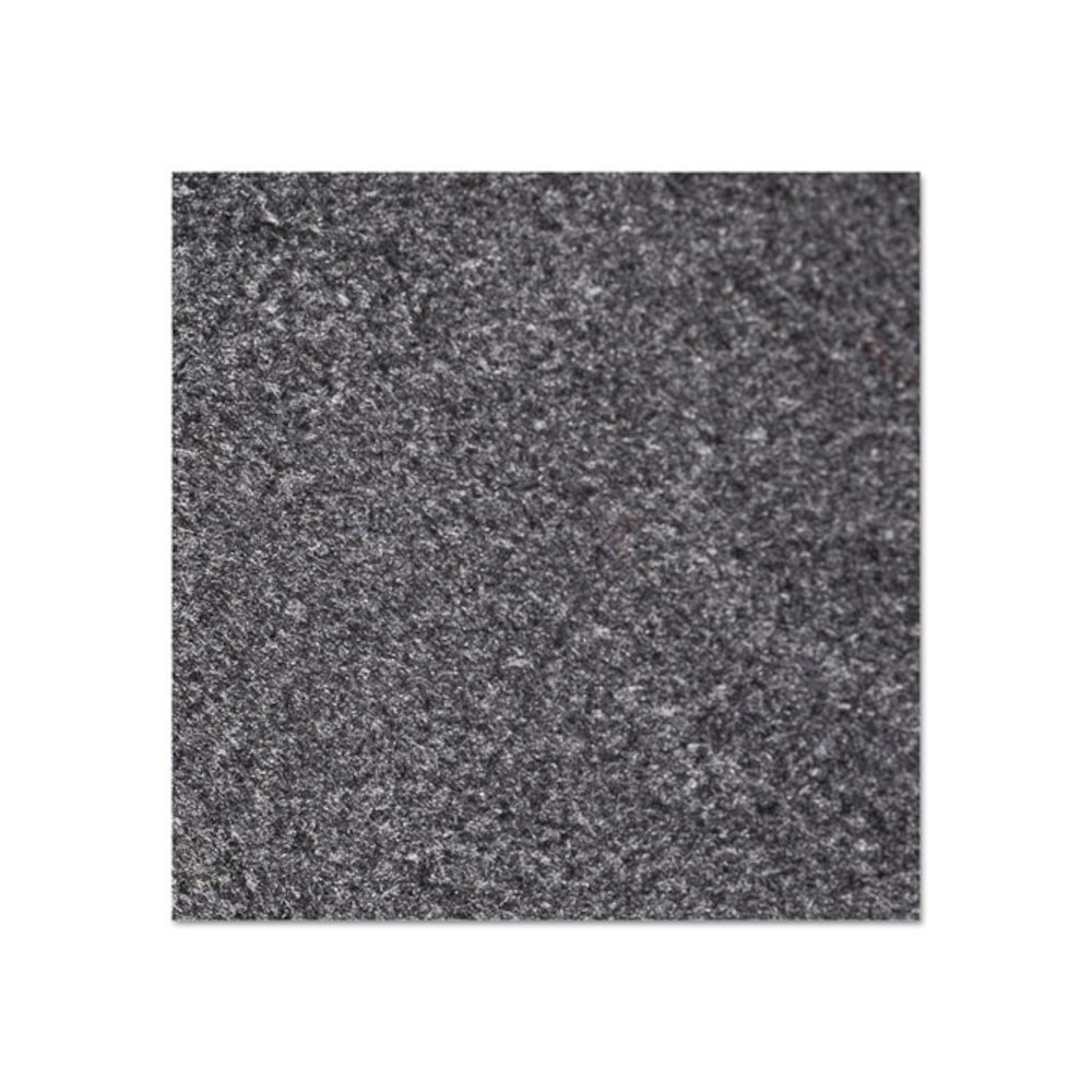 Rely-On Olefin Indoor Wiper Mat, Rectangular, Charcoal Gray Cut Pile Surface, 36" x 60". Picture 3