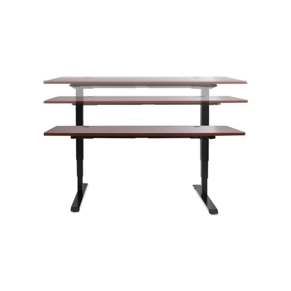 Alera AdaptivErgo Sit-Stand 3-Stage Electric Height-Adjustable Table Base w/Memory Control, 48.06 x 24.35 x 25 to 50.7,Black. Picture 2