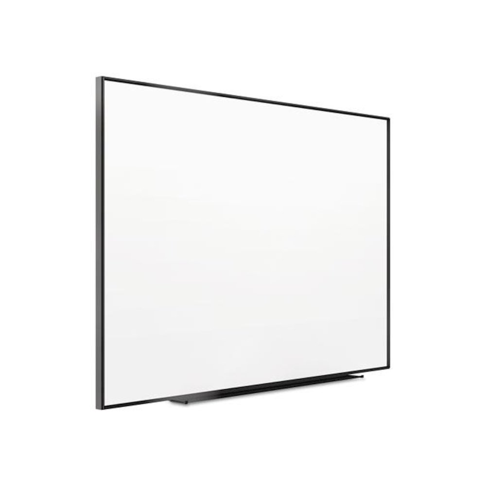 Fusion Nano-Clean Magnetic Whiteboard, 48" x 36", White Surface, Black Aluminum Frame. Picture 3