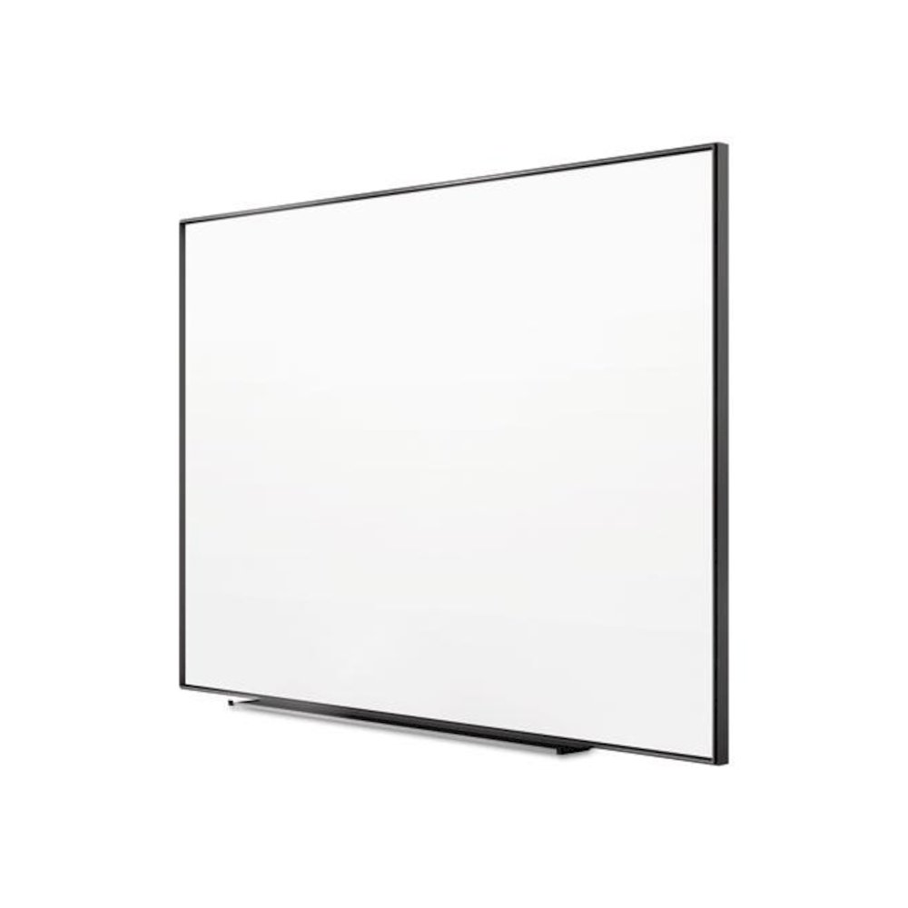 Fusion Nano-Clean Magnetic Whiteboard, 48" x 36", White Surface, Black Aluminum Frame. Picture 2