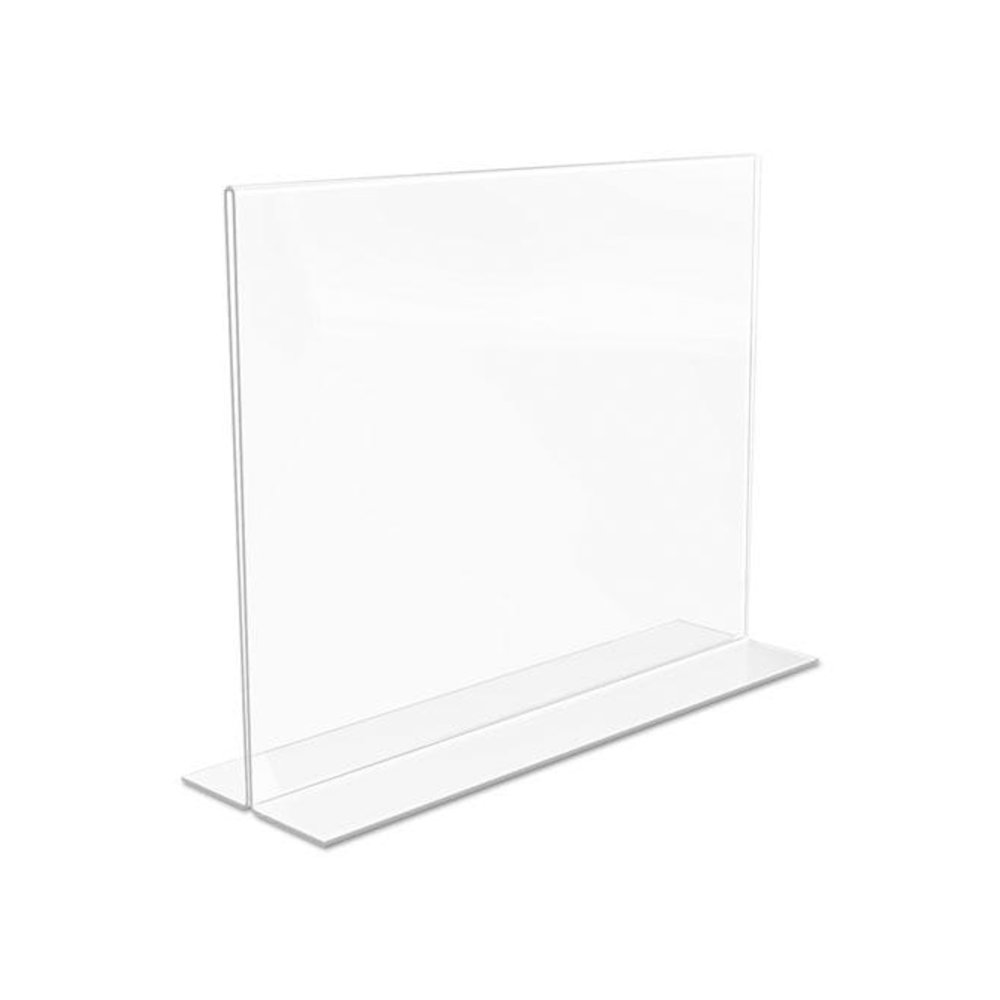 Classic Image Double-Sided Sign Holder, 11 x 8.5 Insert, Clear. Picture 7