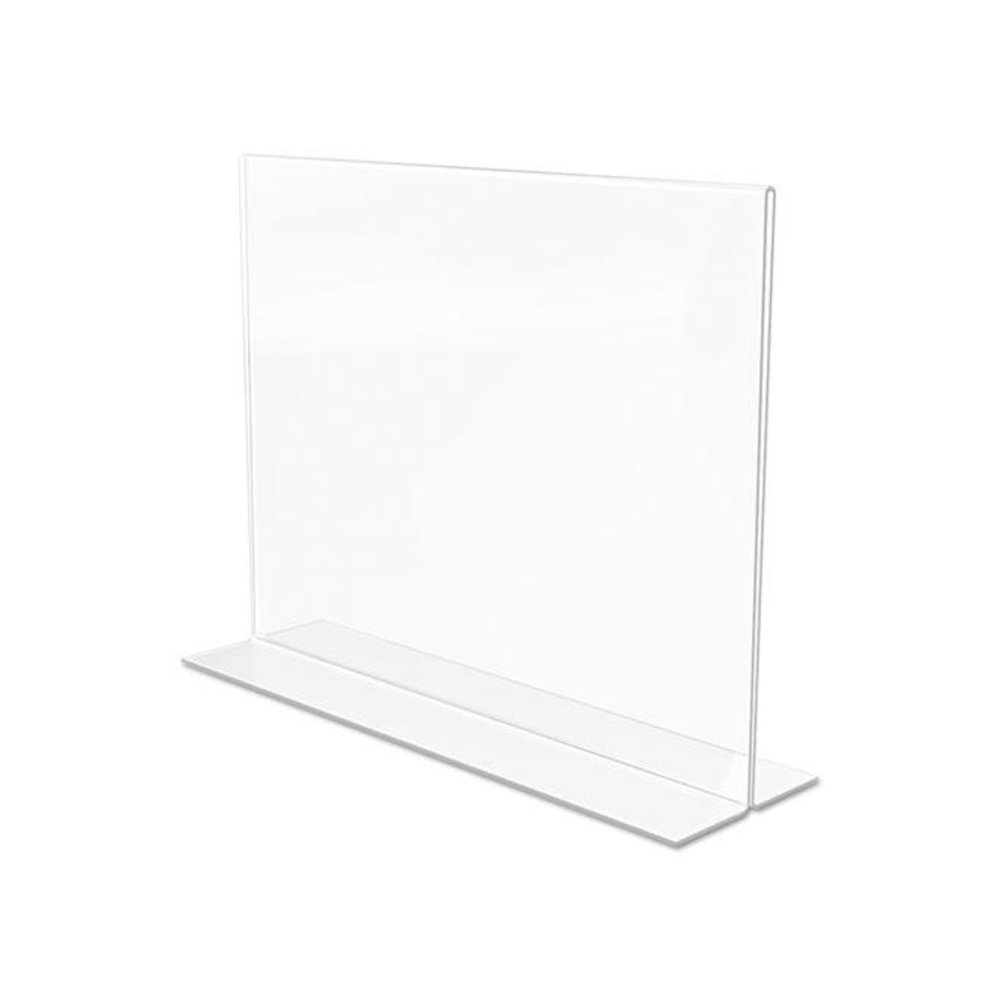 Classic Image Double-Sided Sign Holder, 11 x 8.5 Insert, Clear. Picture 6