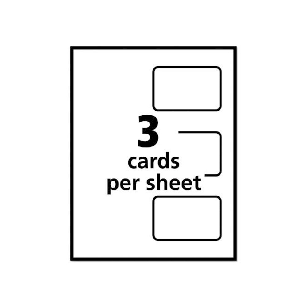 Self-Laminating Laser/Inkjet Printer Badges, 2.25 x 3.5, White, 30/Box. Picture 4