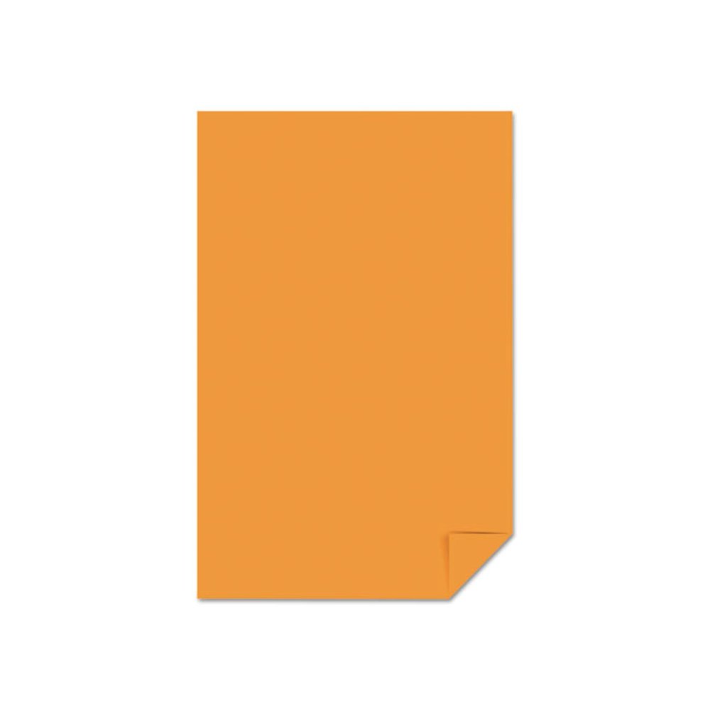 Color Paper, 24 lb Bond Weight, 11 x 17, Cosmic Orange, 500/Ream. Picture 3