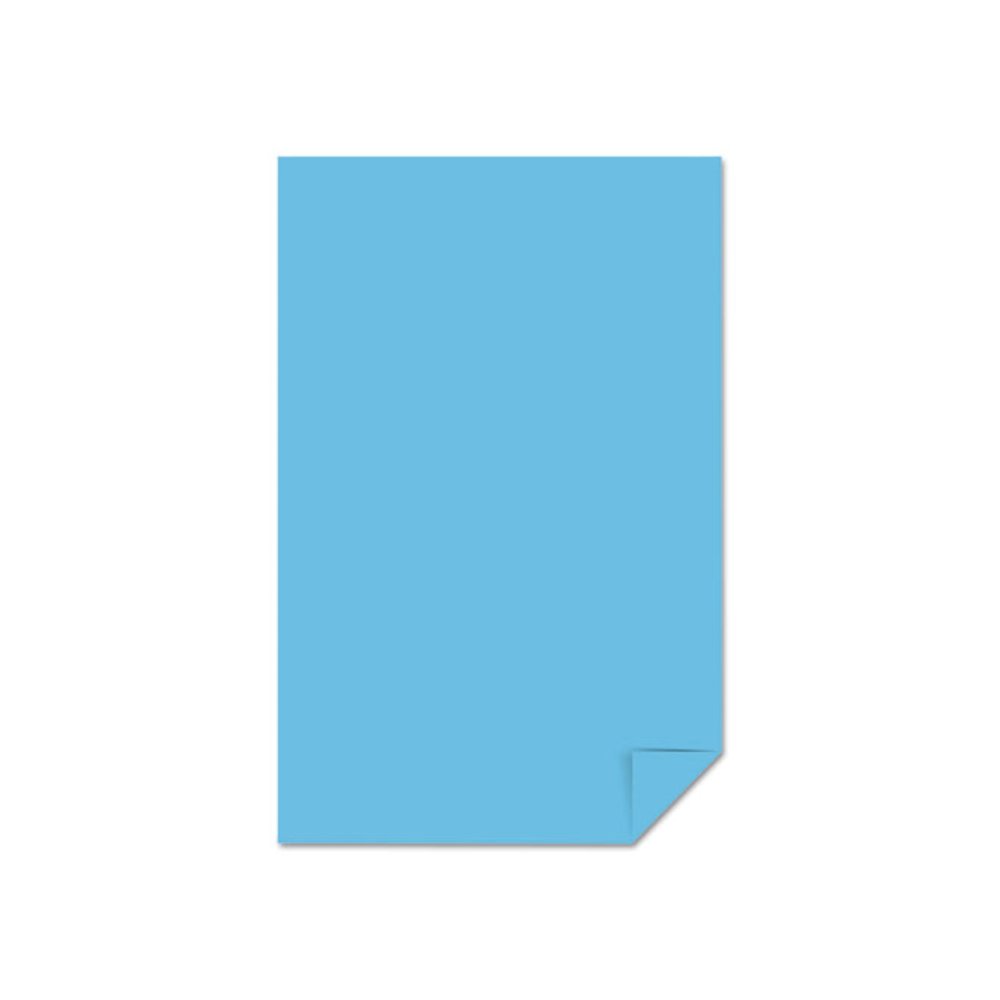 Color Paper, 24 lb Bond Weight, 11 x 17, Lunar Blue, 500/Ream. Picture 3