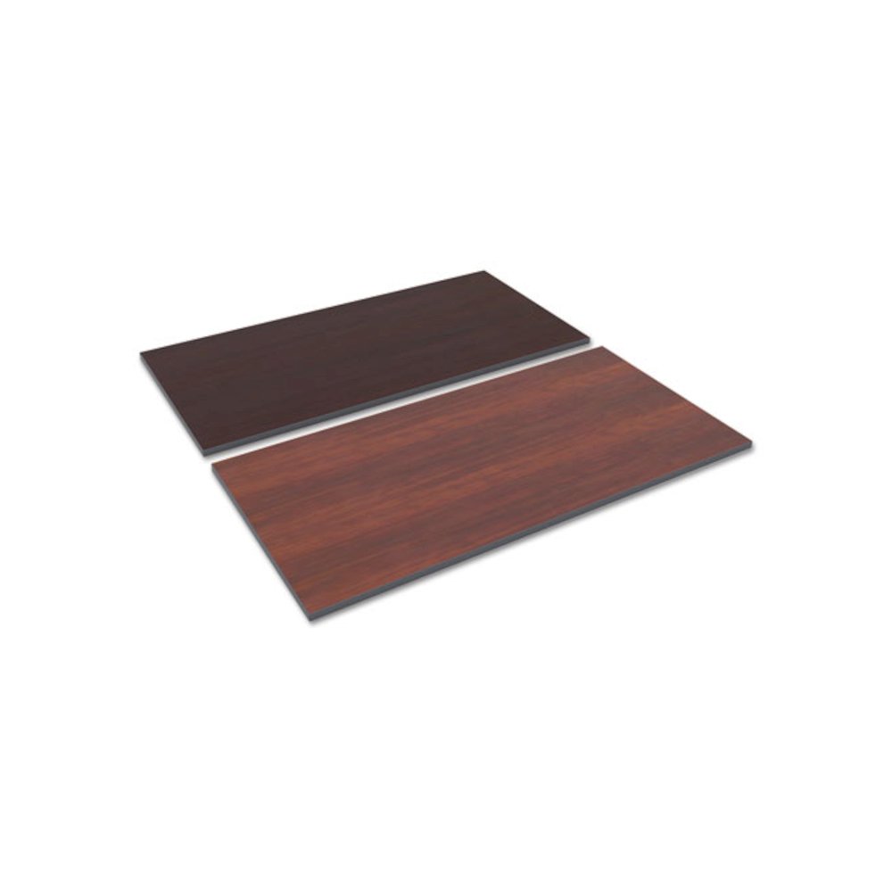 Reversible Laminate Table Top, Rectangular, 59.38w x 29.5,Medium Cherry/Mahogany. Picture 1