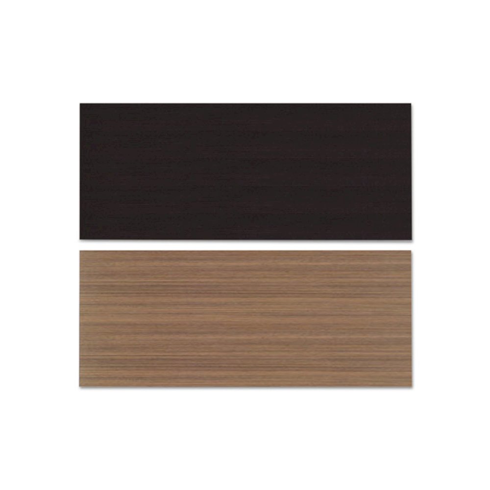 Reversible Laminate Table Top, Rectangular, 71.5w x 29.5d, Espresso/Walnut. Picture 2