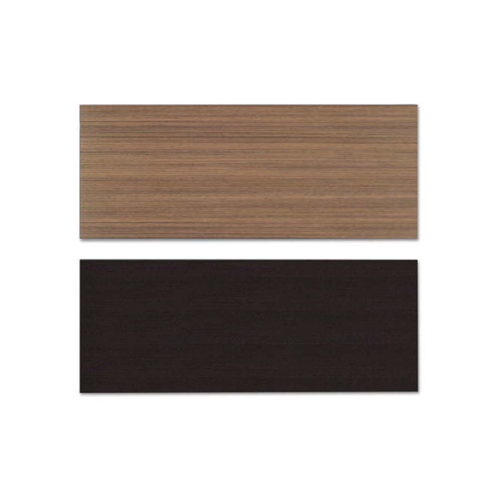Reversible Laminate Table Top, Rectangular, 59.38w x 23.63d, Espresso/Walnut. Picture 2