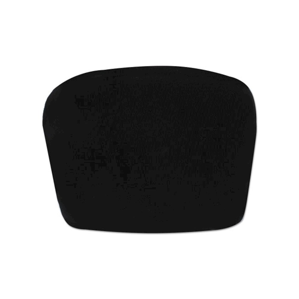 Cooling Gel Memory Foam Backrest, Two Adjustable Chair-Back Straps, 14.13 x 14.13 x 2.75, Black. Picture 3