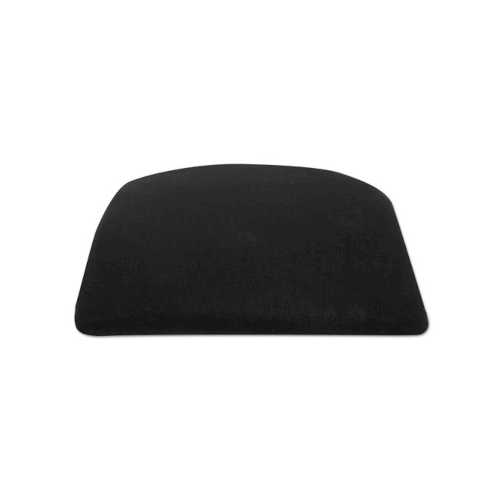 Cooling Gel Memory Foam Backrest, Two Adjustable Chair-Back Straps, 14.13 x 14.13 x 2.75, Black. Picture 2