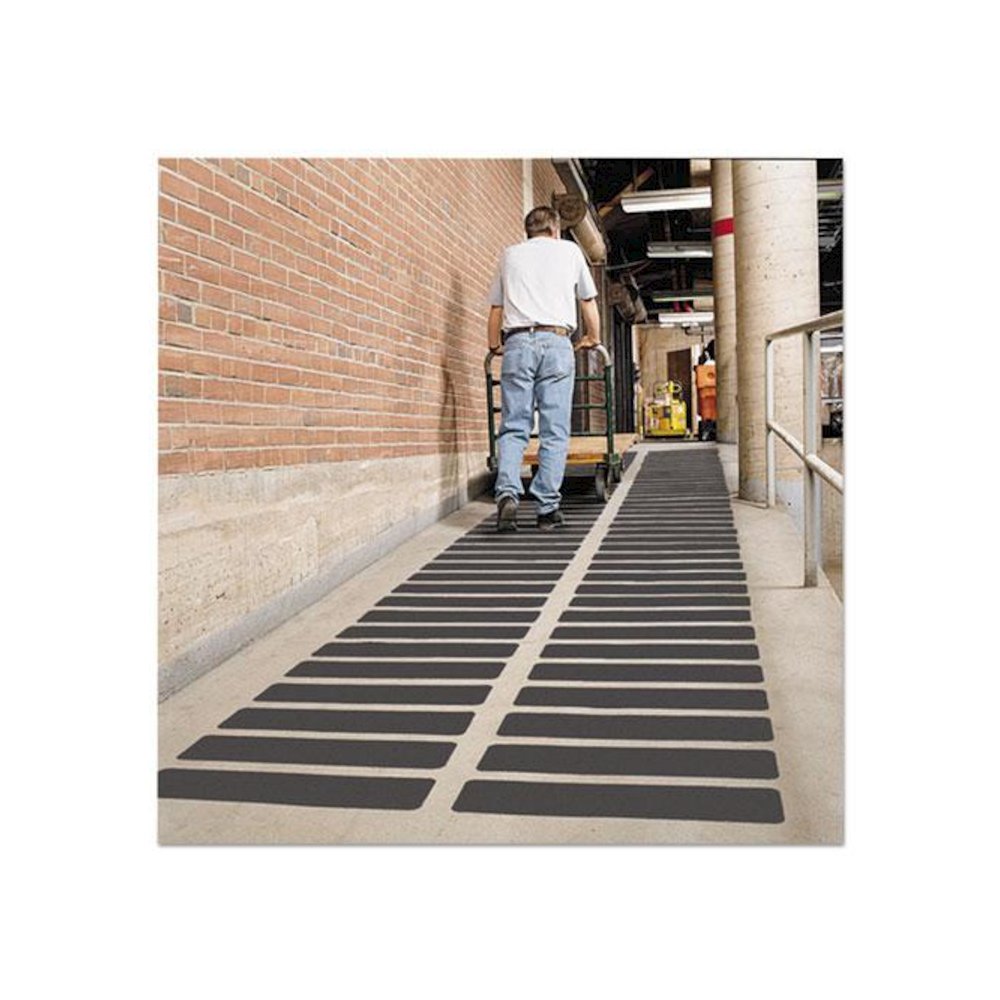 Safety-Walk General Purpose Tread Rolls, 4" x 60 ft, Black. Picture 2