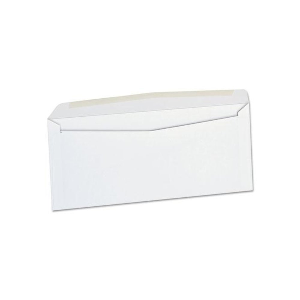 Open-Side Business Envelope, #10, Commercial Flap, Side Seam, Gummed Closure, 4.13 x 9.5, White, 500/Box. Picture 1