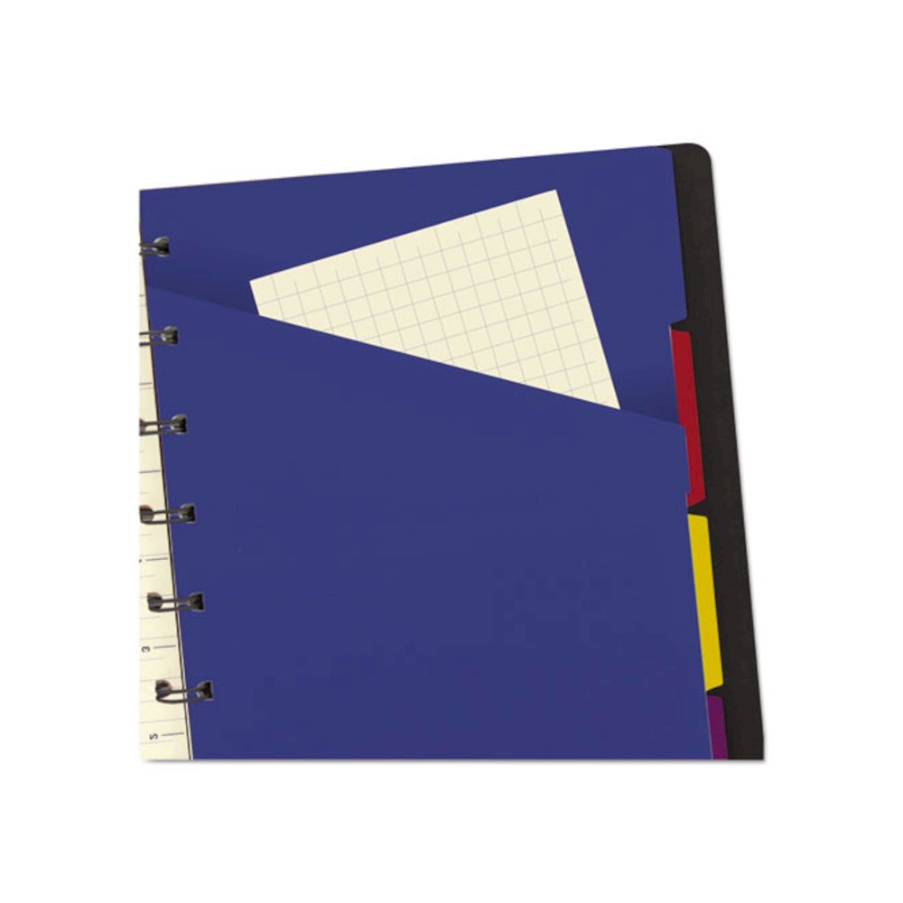 Notebook, 1-Subject, Medium/College Rule, Black Cover, (112) 8.25 x 5.81 Sheets. Picture 5