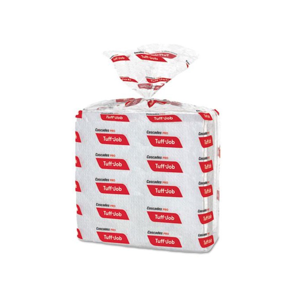Tuff-Job S300 Airlaid Wipers, 12 x 13, White, 50/Pack, 16/Carton. Picture 1
