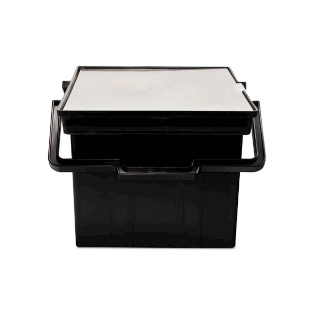 Companion Portable File, Letter/Legal Files, 17" x 14" x 11", Black. Picture 4