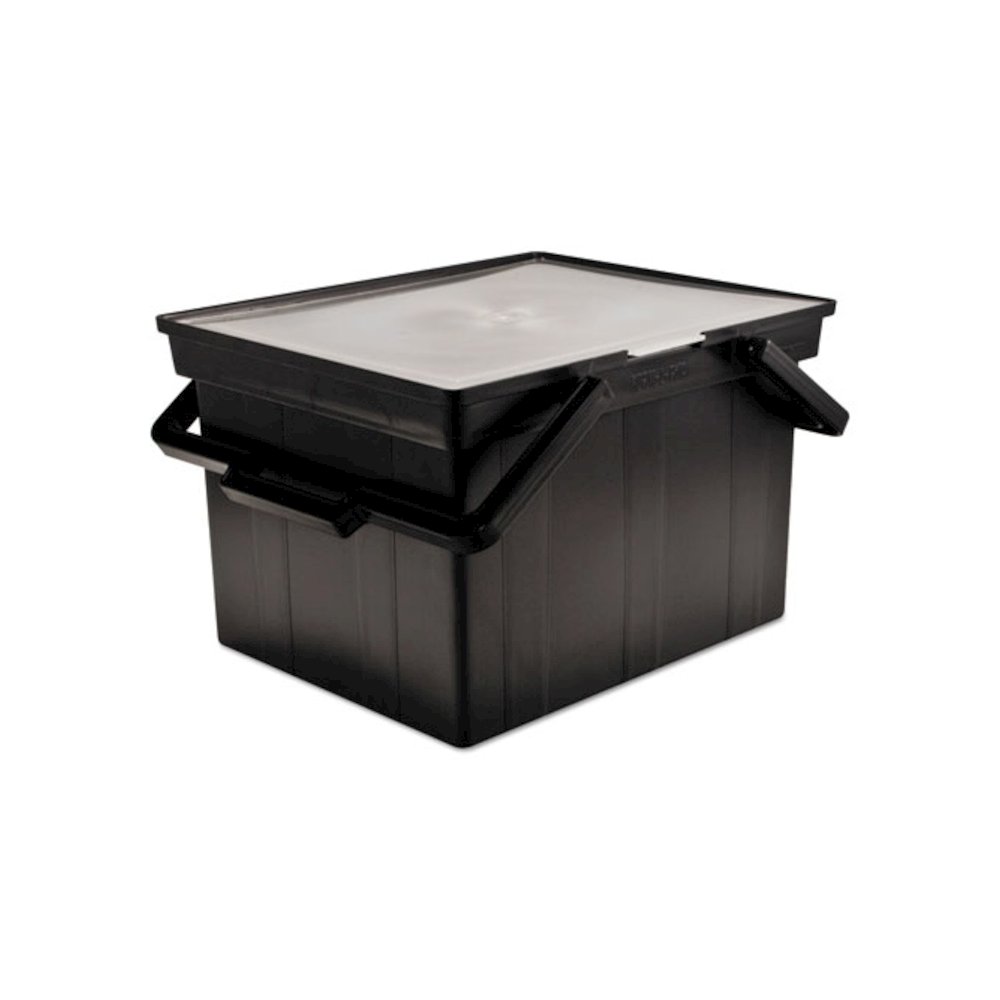 Companion Portable File, Letter/Legal Files, 17" x 14" x 11", Black. Picture 5