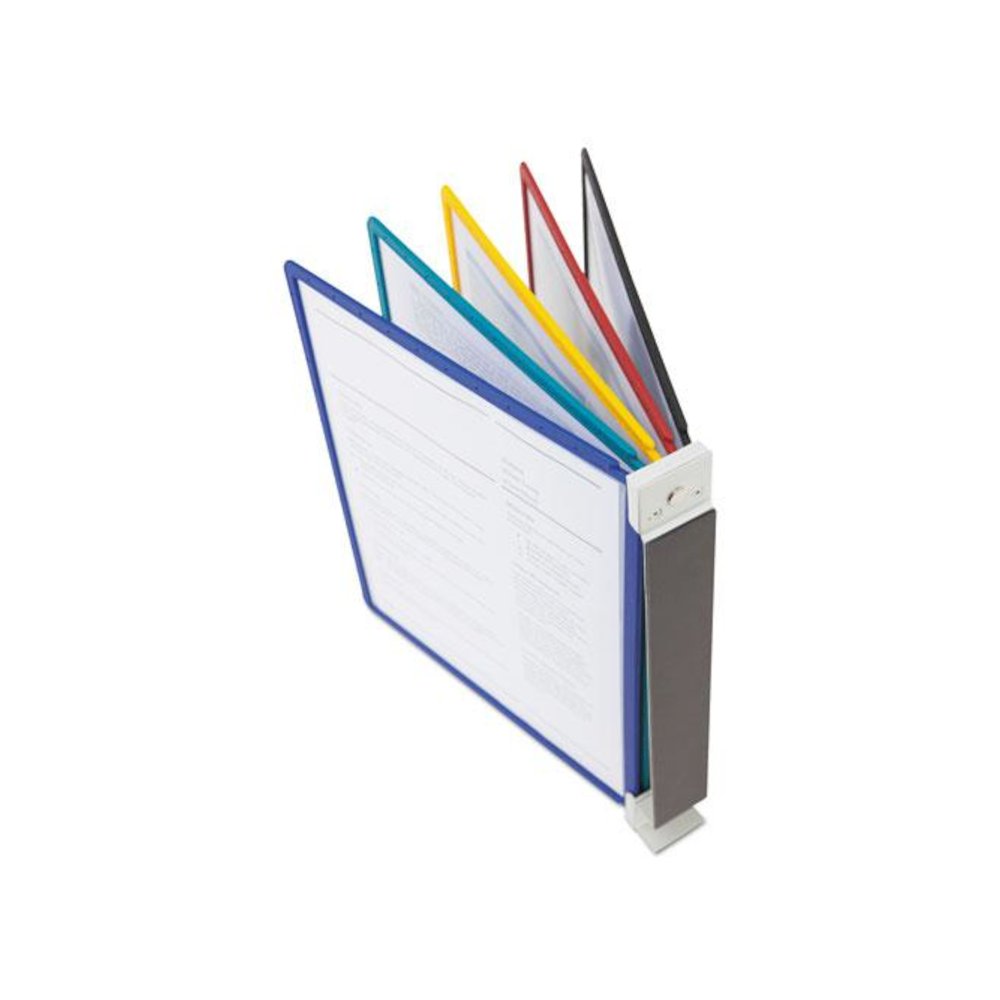 VARIO Magnetic Wall Reference System, 5 Panels, 10 Pockets, Assorted Borders. Picture 2