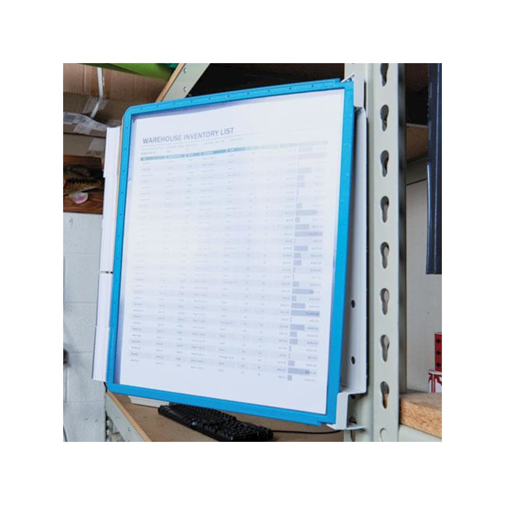 VARIO Magnetic Wall Reference System, 5 Panels, 10 Pockets, Assorted Borders. Picture 8
