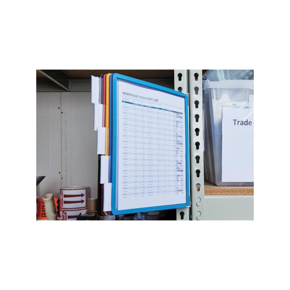 VARIO Magnetic Wall Reference System, 5 Panels, 10 Pockets, Assorted Borders. Picture 7