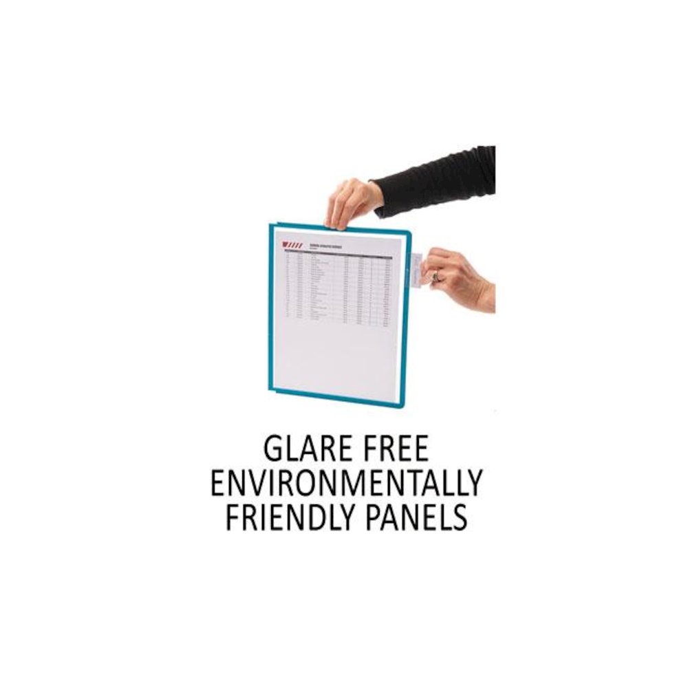 VARIO Magnetic Wall Reference System, 5 Panels, 10 Pockets, Assorted Borders. Picture 5