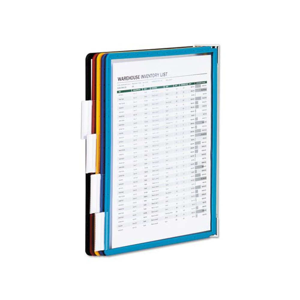 VARIO Magnetic Wall Reference System, 5 Panels, 10 Pockets, Assorted Borders. Picture 6
