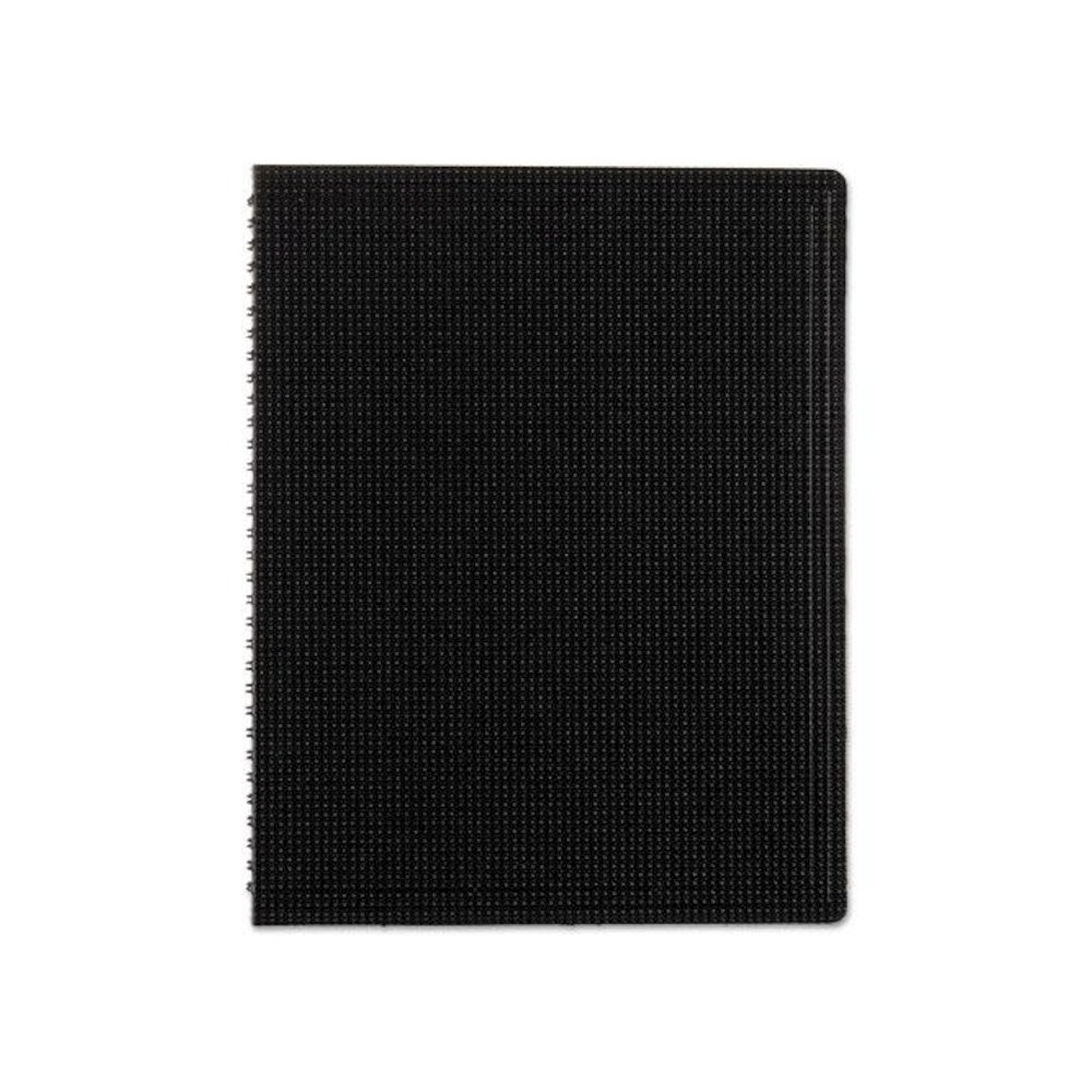 Duraflex Poly Notebook, 1-Subject, Medium/College Rule, Black Cover, (80) 11 x 8.5 Sheets. Picture 1