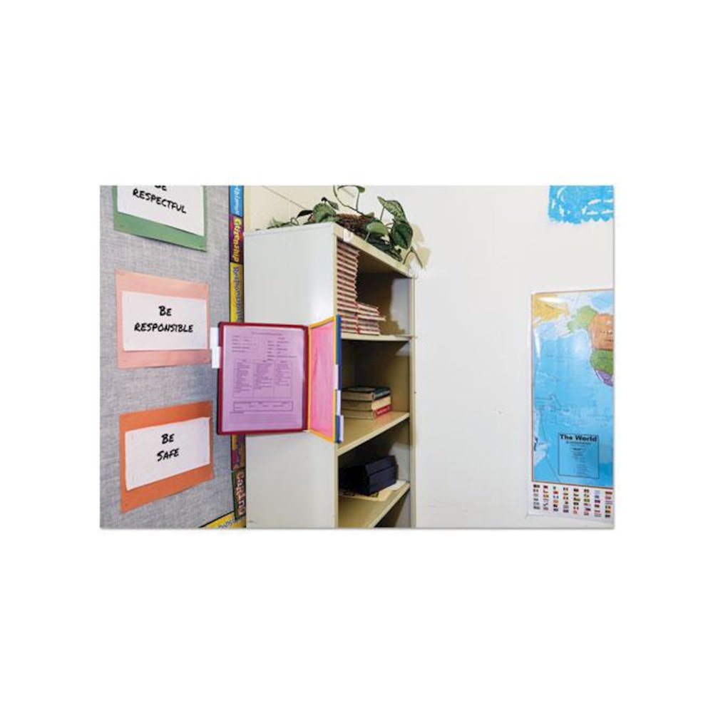 VARIO Magnetic Wall Reference System, 5 Panels, 10 Pockets, Assorted Borders. Picture 10
