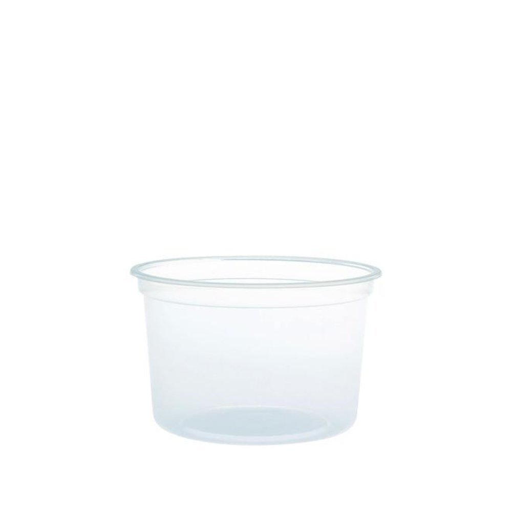 MicroGourmet Food Container, 16 oz, Translucent, Plastic, 50/Pack, 10 Packs/Carton. Picture 1