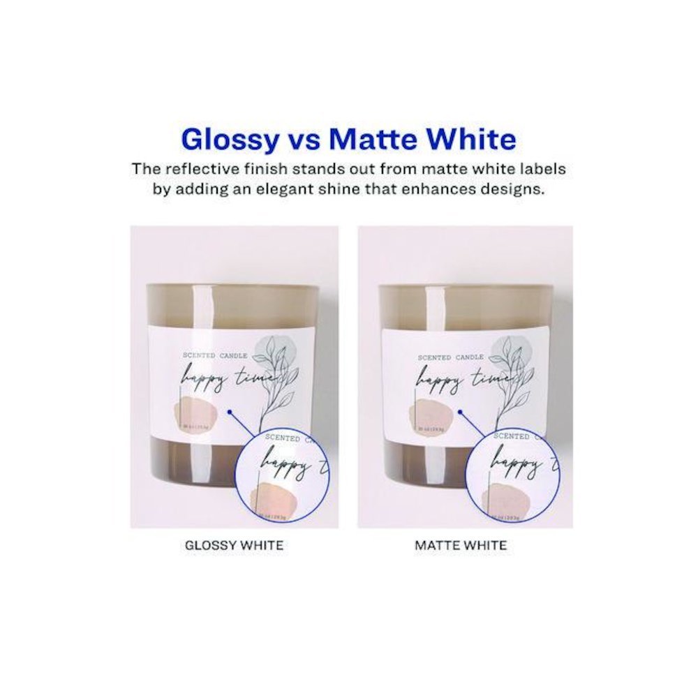 Glossy White Easy Peel Mailing Labels w/ Sure Feed Technology, Laser Printers, 1 x 2.63, White, 30/Sheet, 25 Sheets/Pack. Picture 3