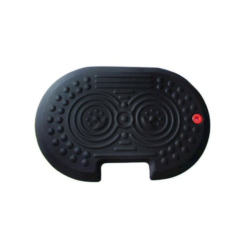 AFS-TEX 2000X Anti-Fatigue Mat, Oval, Black Anti-Slip Surface, 16" x 24". Picture 4