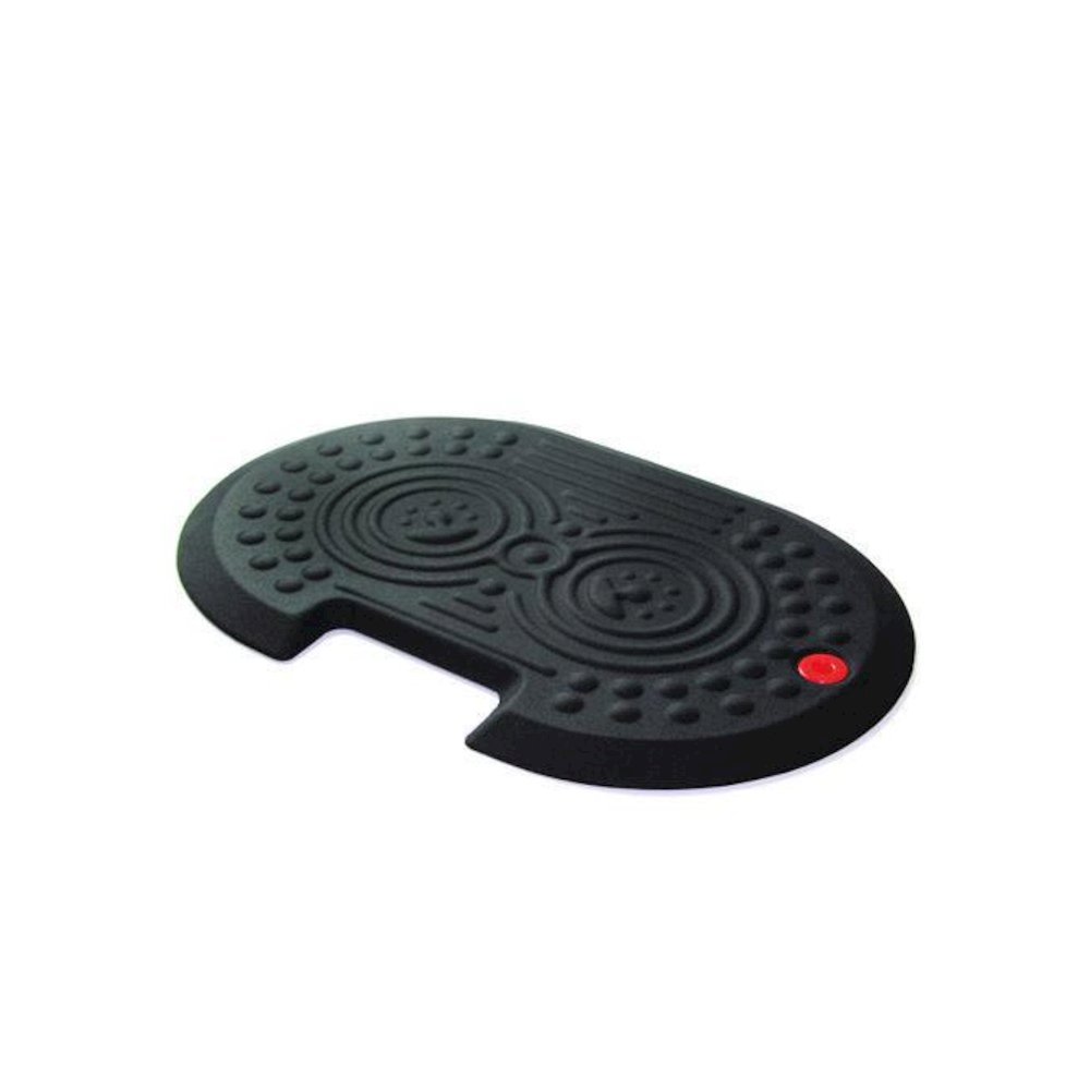 AFS-TEX 2000X Anti-Fatigue Mat, Oval, Black Anti-Slip Surface, 16" x 24". Picture 5