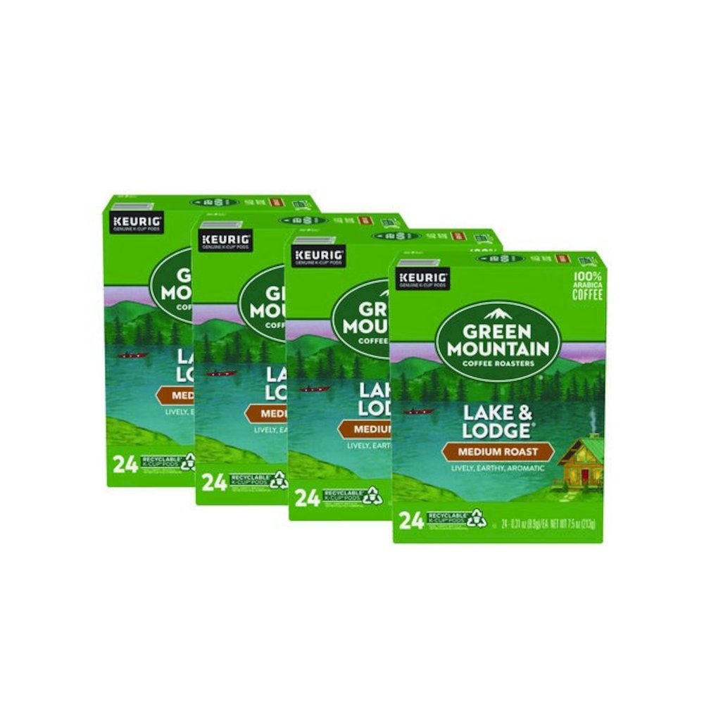 Lake and Lodge Coffee K-Cups, Medium Roast, 96/Carton. Picture 1