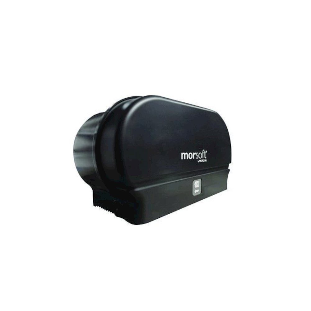Morsoft Small Core Tissue Dispenser, 11.86 x 5.48 x 7.32, Black Translucent. Picture 3