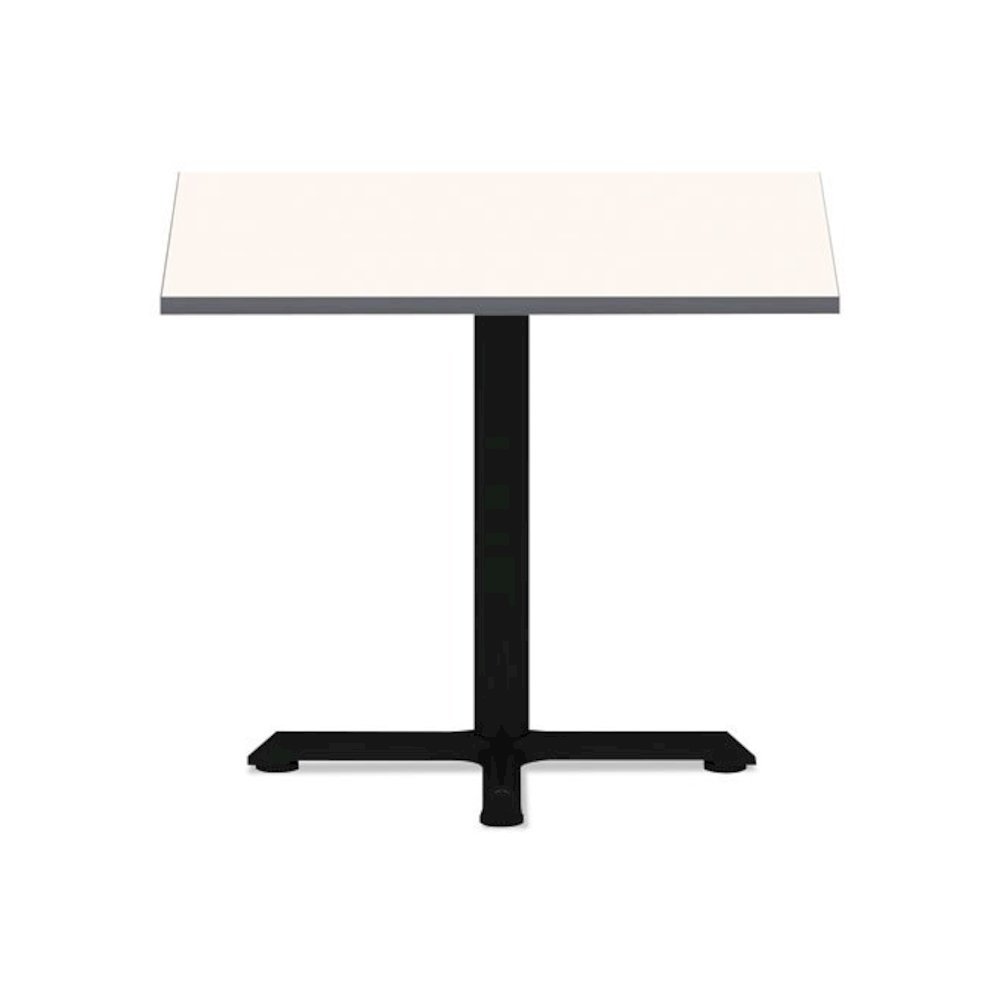 Reversible Laminate Table Top, Square, 35.38w x 35.38d, White/Gray. Picture 6