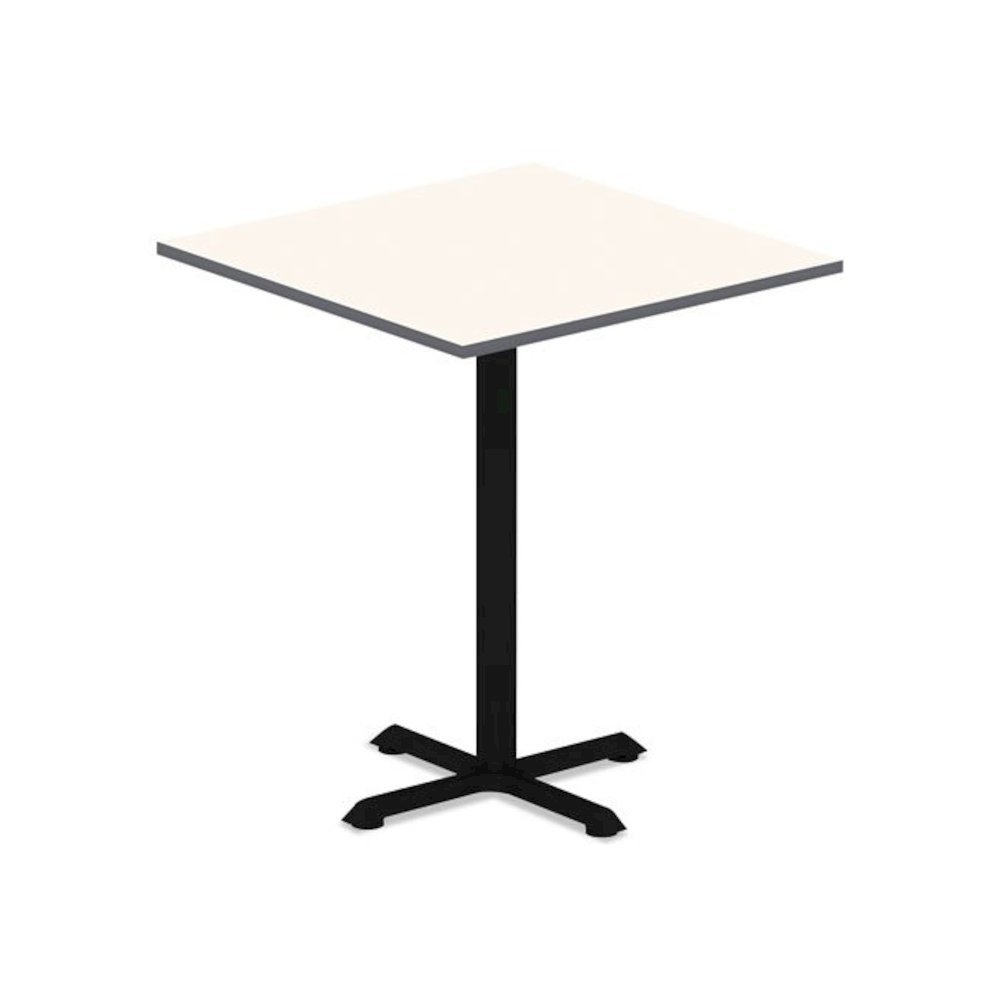 Reversible Laminate Table Top, Square, 35.38w x 35.38d, White/Gray. Picture 5