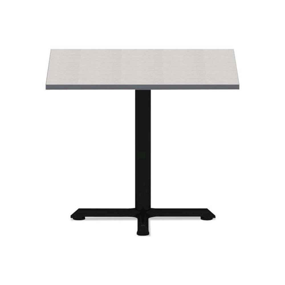 Reversible Laminate Table Top, Square, 35.38w x 35.38d, White/Gray. Picture 2