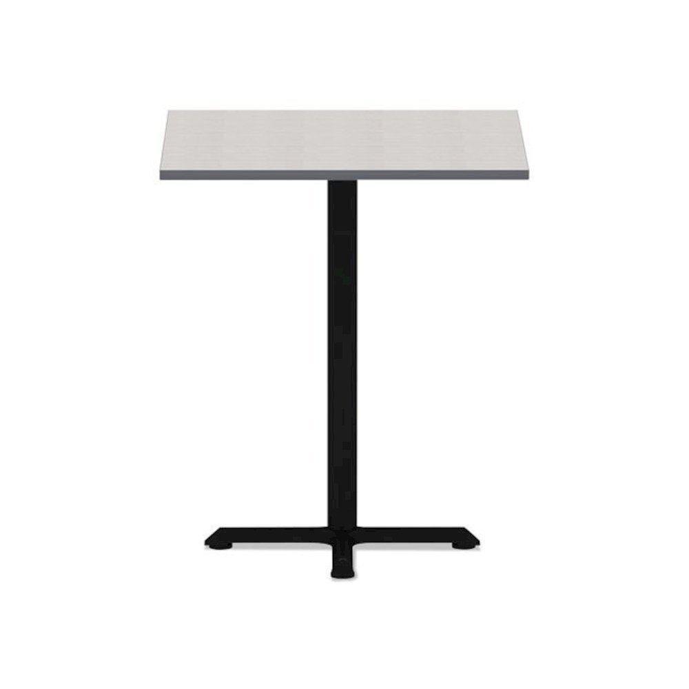 Reversible Laminate Table Top, Square, 35.38w x 35.38d, White/Gray. Picture 1