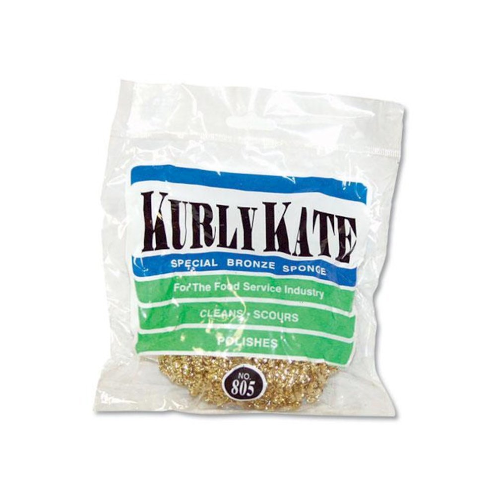 Brass Scrubber, 50 g, Gold, 72/Carton. Picture 2