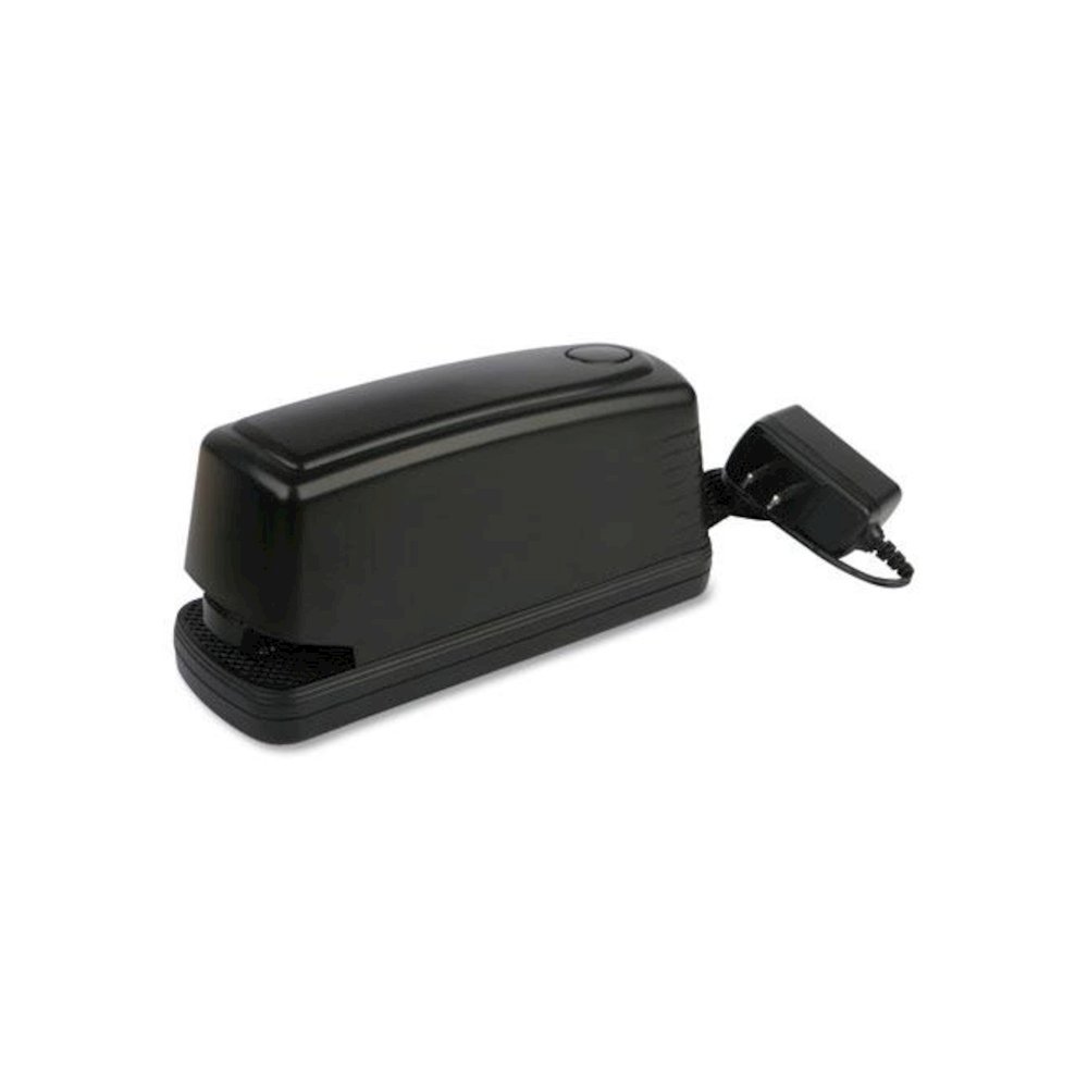 Electric Stapler with Staple Channel Release Button, 20-Sheet Capacity, Black. Picture 1