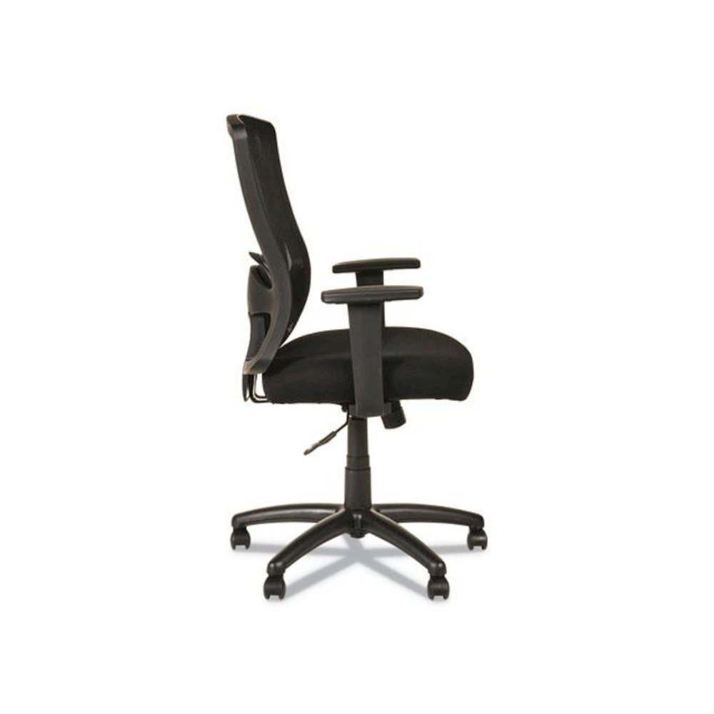 Alera Etros Series High-Back Swivel/Tilt Chair, Supports Up to 275 lb, 18.11" to 22.04" Seat Height, Black. Picture 2