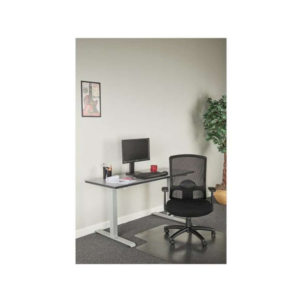 Alera Etros Series High-Back Swivel/Tilt Chair, Supports Up to 275 lb, 18.11" to 22.04" Seat Height, Black. Picture 3