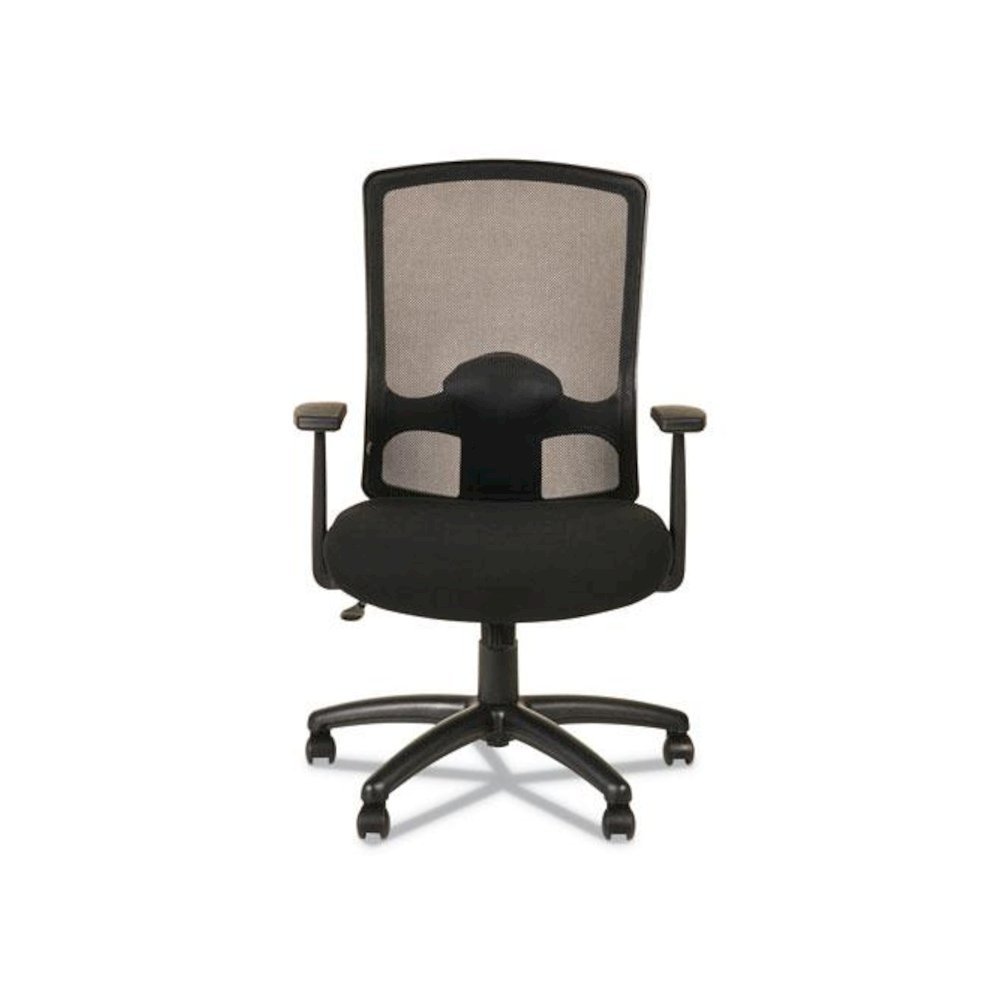 Alera Etros Series High-Back Swivel/Tilt Chair, Supports Up to 275 lb, 18.11" to 22.04" Seat Height, Black. Picture 8