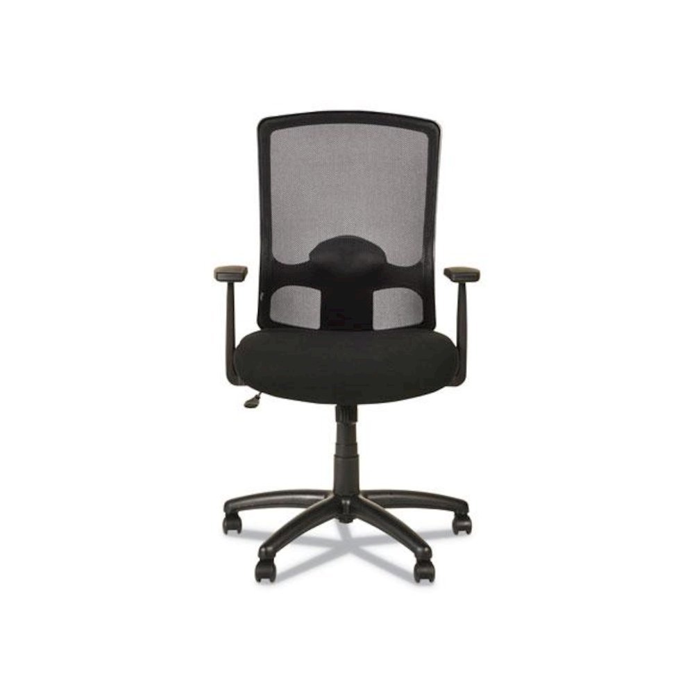 Alera Etros Series High-Back Swivel/Tilt Chair, Supports Up to 275 lb, 18.11" to 22.04" Seat Height, Black. Picture 4